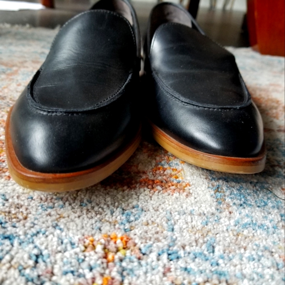 Everlane Italian Classic Black Loafers